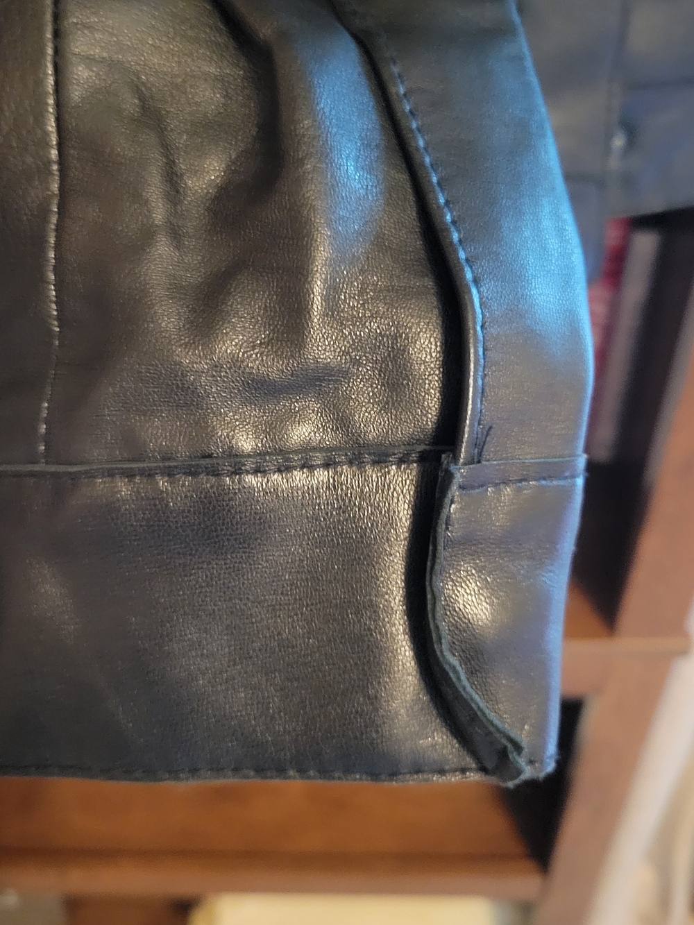 Vintage Brooks Brothers Leather Jacket Size SMALL - Picture 3 of 8
